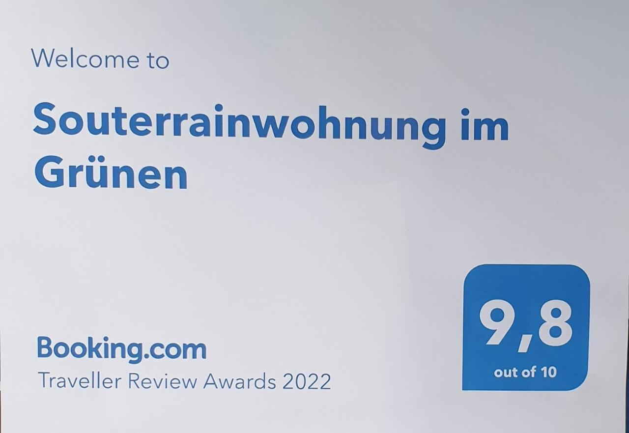 Souterrainwohnung Im Gruenen 비텐 외부 사진